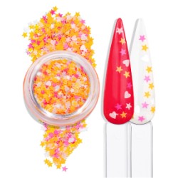 GLITTER FANTASIA NARANJA...